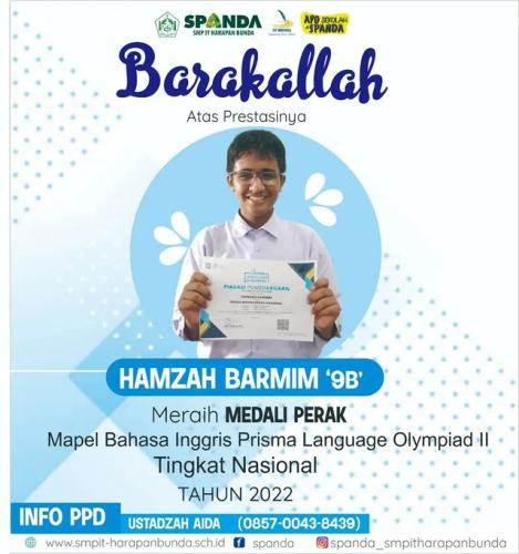 Prestasi SMPIT Harapan Bunda Semarang Th 2023