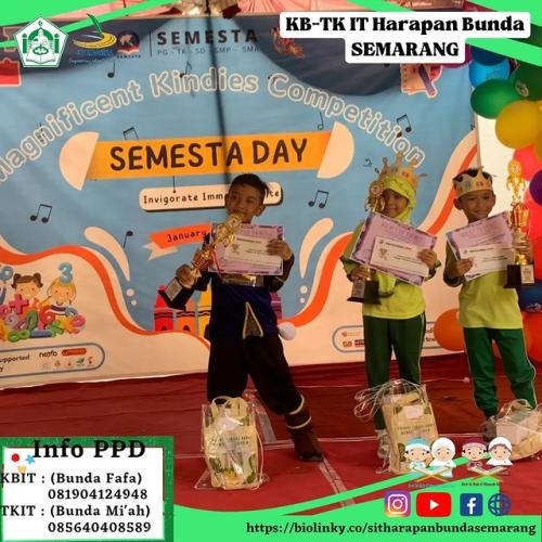 Prestasi TKIT Harapan Bunda Semarang Th 2023