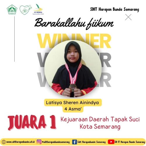 Prestasi SDIT Harapan Bunda Semarang Th 2023