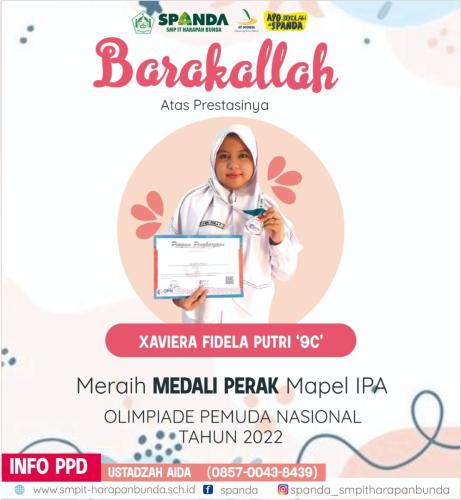 Prestasi SMPIT Harapan Bunda Semarang Th 2023