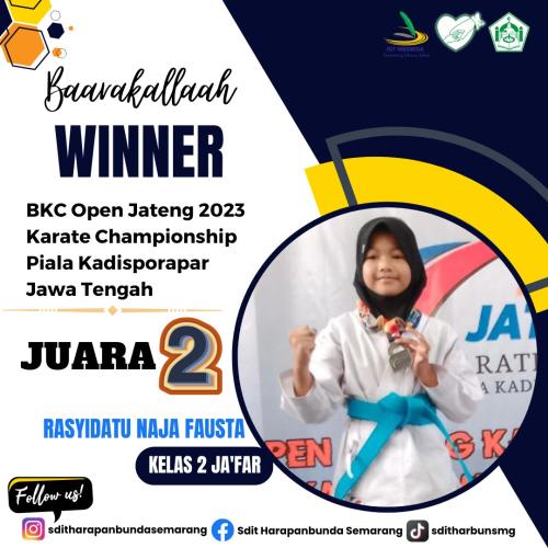 Prestasi SDIT Harapan Bunda Semarang Th 2023