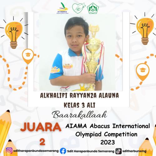 Prestasi SDIT Harapan Bunda Semarang Th 2023
